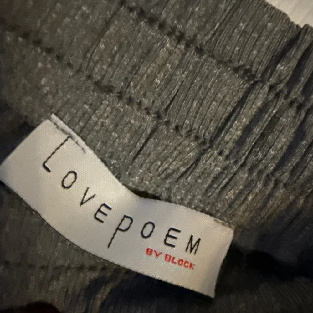 Women's Lovepoem by Block Gray Wide Leg Pants S